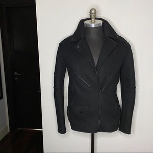 ALEXANDER WANG x H&M Black Wool Biker Jacket